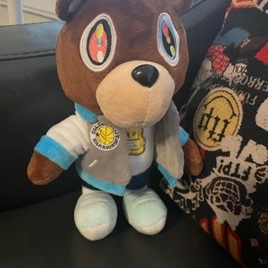 Kanye West Golden State Warriors plush bear